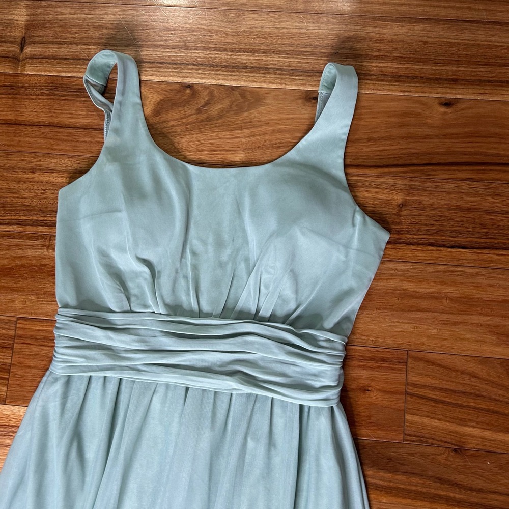 Birdy Grey Bridesmaid Formal Dress‎ Gown Maxi Sleeveless Medium - Picture 2 of 8